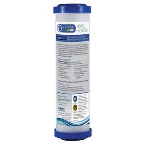 Water Filters Standard: Matrikx CTO-Plus 10" x 2.5" Carbon Block Filter 1 Micron