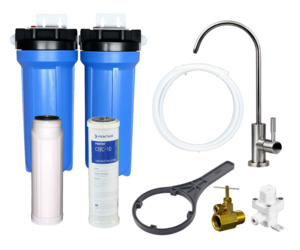 Under Sink Water Filter Kits: Under Bench Fluoride & Chlorine Filter System