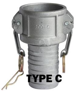 Camlock Hose Tail Coupler Type C 25-75mm