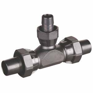 Easy Fit Poly Fittings: Hansen Reducing Tee Connector