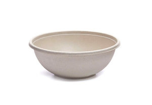 750ml Fibre Buddha bowl 168mm ⌀ x 62mm - Punchbowl Packaging