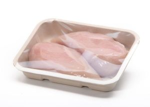 Fibre Produce and Meat Tray 194 x 148 x 25mm - Punchbowl Packaging