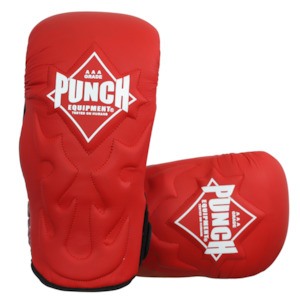 Gloves: BOXING GLOVE/PAD HYBRID - Talon™ - 16oz - RED/BLACK
