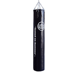 BOXING BAG - Trophy Getters® REFILLABLE - 6FT - BLACK