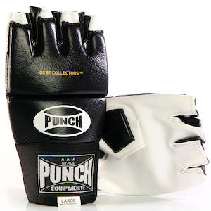 MMA GLOVES - Debt Collectors® - BLACK/WHITE