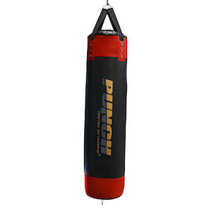 Boxing Bags: BOXING BAG - Urban™ - STRAPS - 6FT BLK/RED
