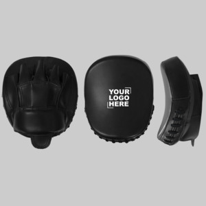 FOCUS PADS - Custom Logo - BLACK (Ctn of 24 Pairs)