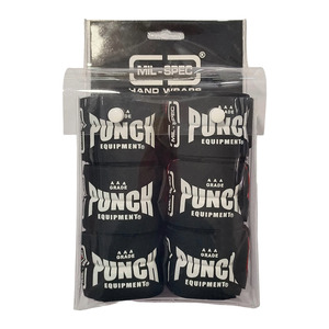 HAND WRAPS - Mil Spec® - 4.5m - 3 SET - BLACK