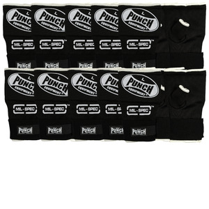 QUICK WRAPS - Mil Spec® BULK PACK 10 pairs - BLACK - LARGE