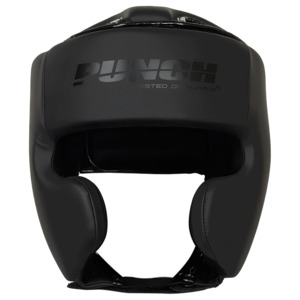 HEAD GEAR - Urban™ - OPEN FACE with CHEEKS - BLACK - OSO