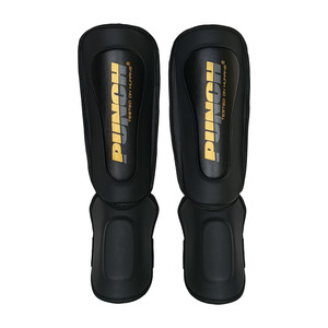 SHIN PADS - Urban™ - MUAY THAI - BLACK