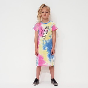 Products: Tie Dye Peace Out Tee Shirt Dress – Size 2 year