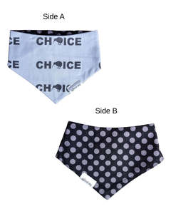 Reversible Bib - Choice/Dots
