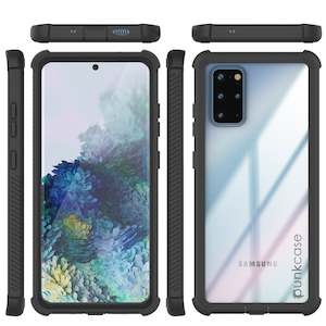 PunkCase Galaxy S20+ Plus Case, [Spartan Series] Clear Rugged Heavy Duty Cover W&hellip;