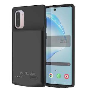 Galaxy Note 10 5200mAH Battery Charger W/ USB Port Slim Case [Black]