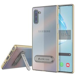 Note 10 Lucid 3 0: Galaxy Note 10 Lucid 3.0 PunkCase Armor Cover w/Integrated Kickstand and Screen Protector [Gold]