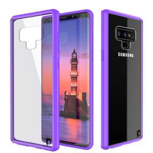 Galaxy Note 10 Punkcase Lucid-2.0 Series Slim Fit Armor Purple Case Cover