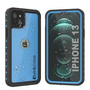 iPhone 13 Waterproof IP68 Case, Punkcase [Light blue] [StudStar Series] [Slim Fi&hellip;