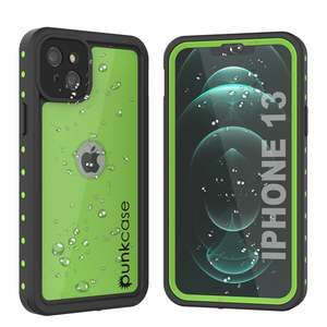 iPhone 13 Waterproof IP68 Case, Punkcase [Light green] [StudStar Series] [Slim F&hellip;