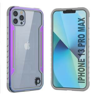 Punkcase Iphone 13 Pro Max Avenger Case Protective Military Grade Multilayer Cover: Punkcase iPhone 13 Pro Max ravenger Case Protective Military Grade Multilayer Cover [Rainbow]