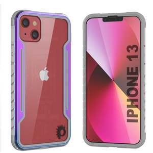 Punkcase Iphone 13 Avenger Case Protective Military Grade Multilayer Cover: Punkcase iPhone 13 ravenger Case Protective Military Grade Multilayer Cover [Rainbow]