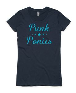 Tops And Breeches: CLEARANCE Punk Ponies Logo T-Shirts