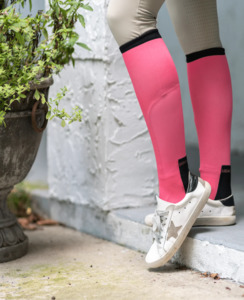 Socks And Belts: Flamingo Pink - Dreamers and Schemers Socks
