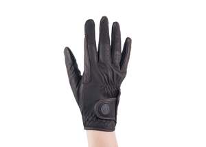Gloves: Brown Napa Leather Touchscreen Friendly Gloves