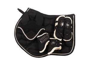 Sale 1: SECONDS "Sambuca" Black Suede Jump Set