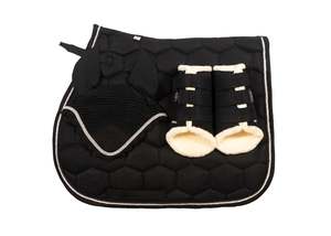 SECONDS "Sambuca" Black Suede GP Set