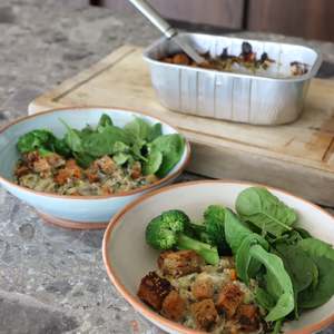 Take Home Frozen Meals: Chicken and Leek Crumble Pie (frozen)