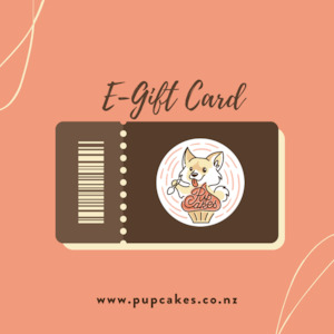 Products: Pupcakes NZ E-Gift Card