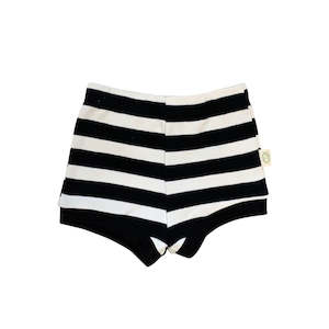 Shorts: Shorts - Black Stripe