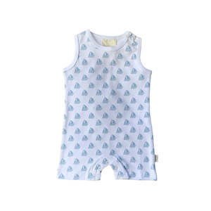 Summer Rompers: Summer Romper - Boats