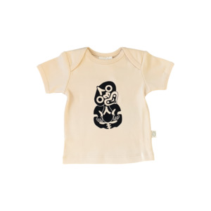 Products: Kiwiana Tee - Natural Tiki - Short Sleeved