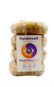 Purebread Moral Fibre Grain Organic Buns