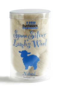 Bunheads: Capezio Bunheads Spun Silver Lamb's Wool BH400