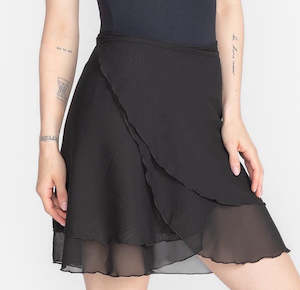 So Danca: So Danca Double Layer Chiffon Wrap Skirt MB36