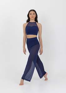 Studio 7: Studio 7 Adult Mesh Performance Crop Top AMPCT01