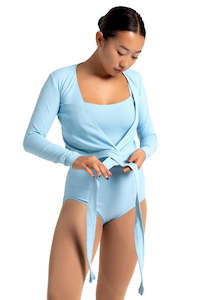 Tops Crops: Capezio Wrap Top Adults SE1045W