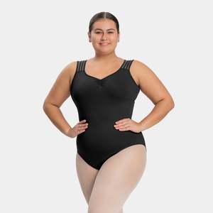 New Arrivals: So Danca Polea Curvy Tank Leotard with Mesh Back SL213