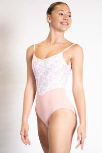 Danse De Paris: Danse de Paris Demi Jardin Perle Blush Leotard L0112L