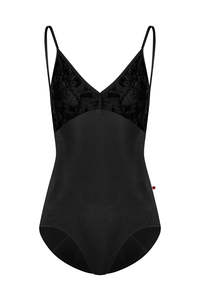 Yumiko RTW Daria Leotard in Black Velvet