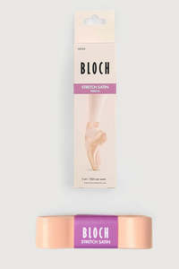 Bloch Stretch Satin Pointe Shoe Ribbon A0528P