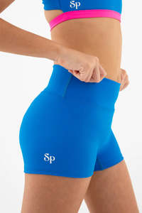 Sylvia P: Sylvia P Ultra Marine Everyday Comfort Shorts