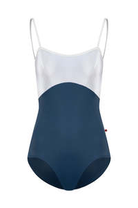 Yumiko RTW Denise Adult Leotard in Dark Blue/Frost