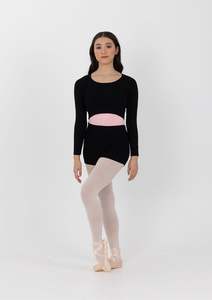 Knitwear Warmup: Studio 7 Ribbed Warm Up Top CWUT02