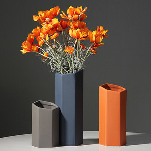 Products: Geometric Ceramic Vase Puredeco