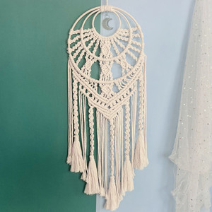 Bohemian Handwoven Tapestry Three Rings Puredeco