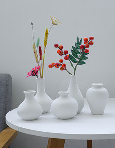 Set of Five Ceramic Vases Puredeco